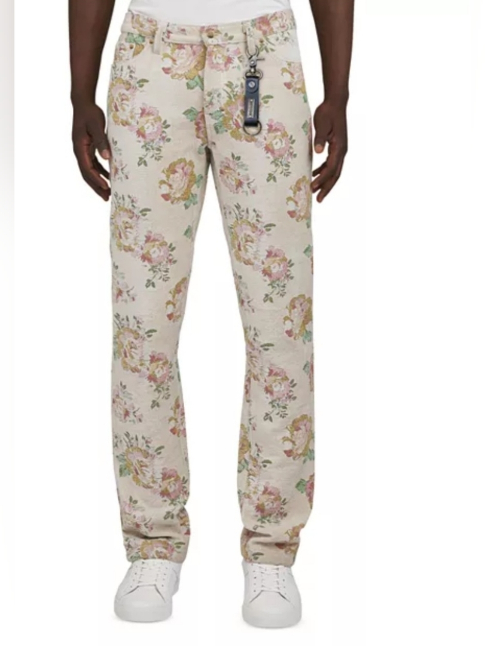 PRPS Prim Rose Floral Pattern Slim Straight Fit Pants Men Size 29x32 $298